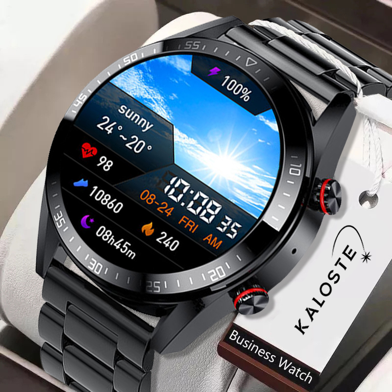 2021 New 454*454 Screen Smart Watch Always Display The Time Bluetooth Call Local Music Smartwatch For Mens Android Tws Earphones - Smart Watches - AliExpress