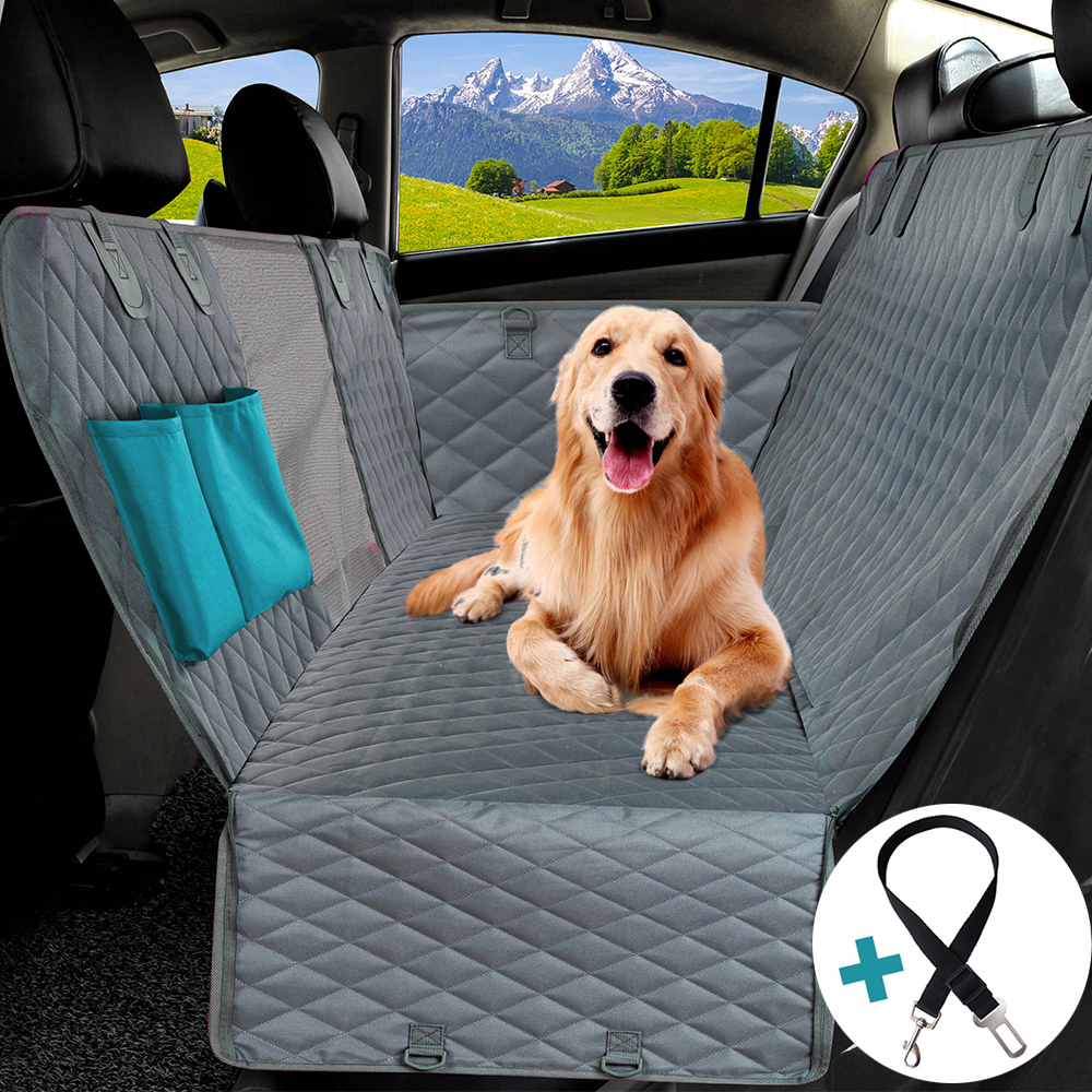 Prodigen Dog Car Seat Cover Waterproof Pet Travel Dog Carrier Hammock Car Rear Back Seat Protector Mat Safety Carrier For Dogs - Dog Carriers & Bags - AliExpress