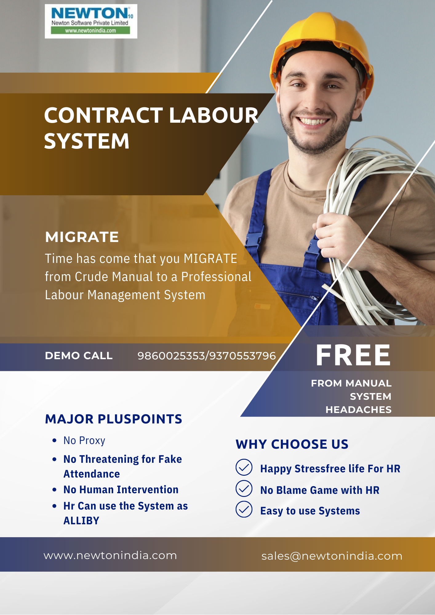 Labour Management System Software - Newton